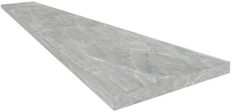 Ступень Канова Грэй угловая правая 33x120