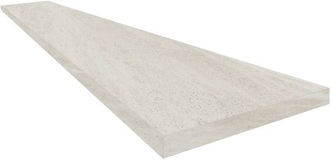 Ступень Контеа Уайт угловая правая 33x120