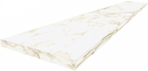Ступень Микеланджело Ворм угловая левая 33x120
