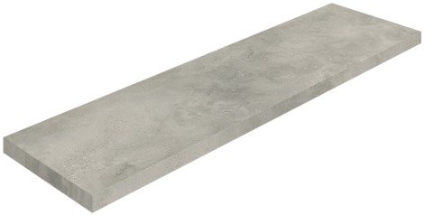 Ступень Монца Грэй угловая правая 33x120