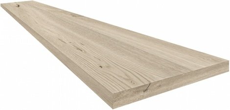 Ступень Натура Уайт угловая правая 33x120