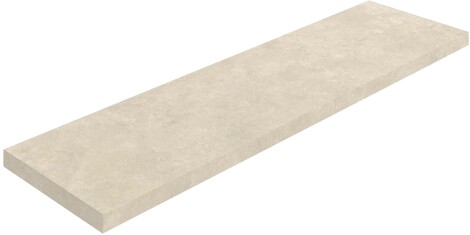 Ступень Тиволи Уайт угловая левая 33x120