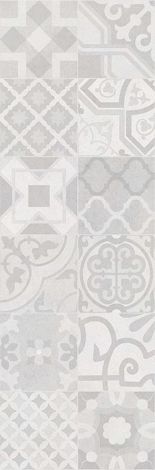 Декор Dover Patchwork Pearl W\DEC M NR Satin 1 25x75