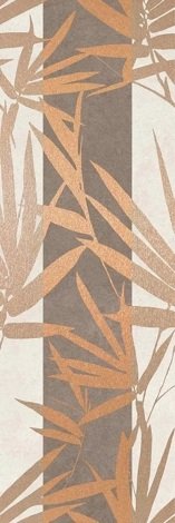 Декор Ganna Вставка Bloom chocolate 20x60