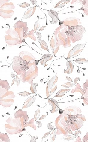 Декор Poluna poppy 25x40
