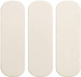 Плитка Calema Oval White Gloss 5,2x16