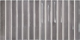 Плитка Flash bars cool grey 12,5x25