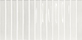 Плитка Flash bars white 12,5x25