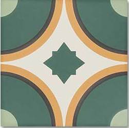 Керамогранит Sync Circle Green 15x15