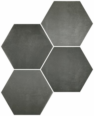Керамогранит SIX Cementine Black 23x27
