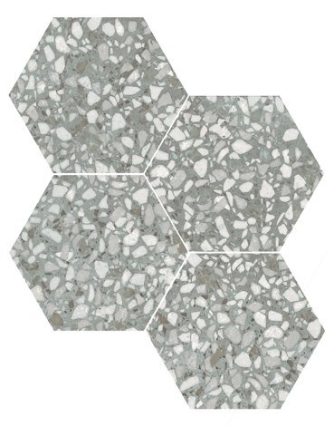 Керамогранит SIX Terazzo Sage 23x27