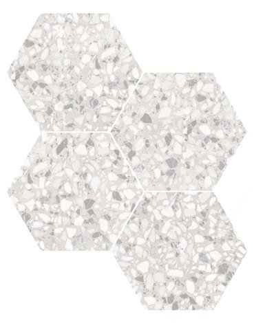 Керамогранит SIX Terazzo Talc 23x27