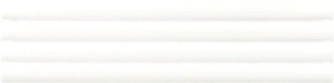 Плитка Costa Nova Onda White Gloss 5x20 фото 1