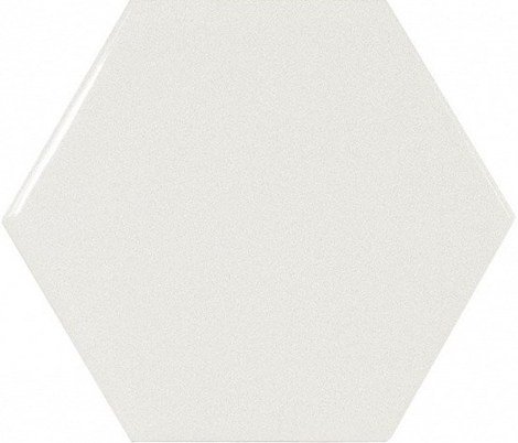 Плитка Scale Hexagon White 10,7x12,4