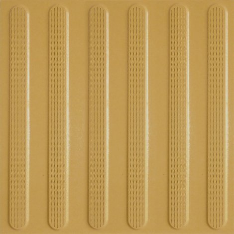 Керамогранит Avenue Lines тактильный линии желтый 30x30