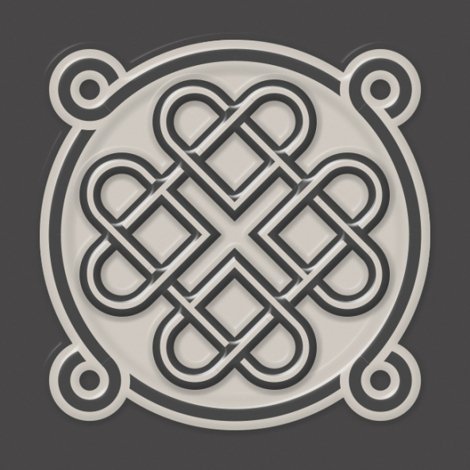 Декор Celt Grey вставка 5,8x5,8