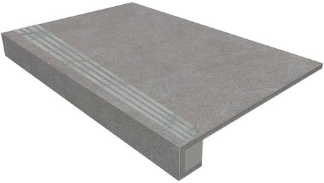Ступень LN02 Комплект ( неполированный и подступенок 14,5х120) 33x120