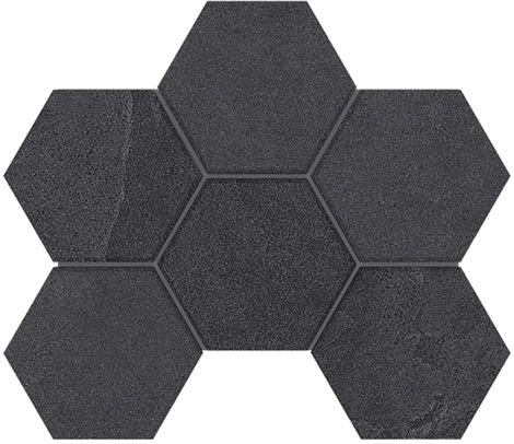 Мозаика LN04/TE04 Hexagon неполированный