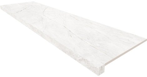 Подоконник Nolana NL 00 Полированный угловой без бокового выступа (левый) 33x120