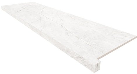Подоконник Nolana NL 00 Полированный угловой с боковым выступом (левый) 33x120