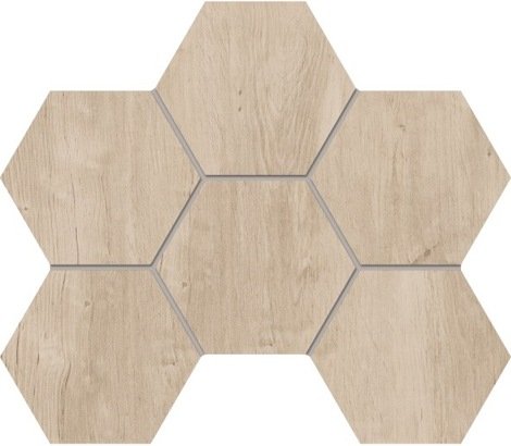 Мозаика Soft Wood SF 02 Hexagon