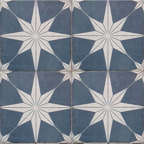 Керамогранит Scintilla Midnight Blue Pre-cut Mat 45x45 фото 1