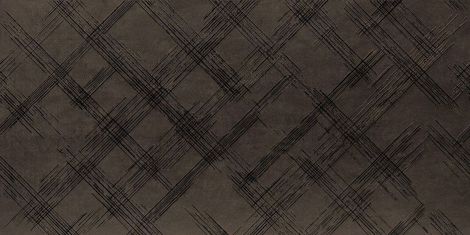 Декор Bloom Metal Brown Gold Inserto 80x160