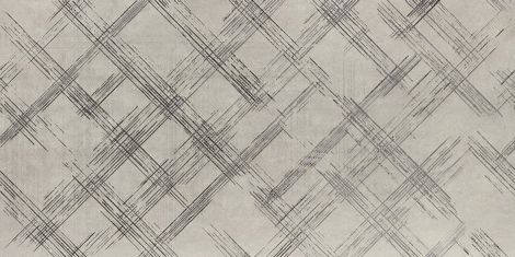 Декор Bloom Metal Grey Silver Inserto 80x160