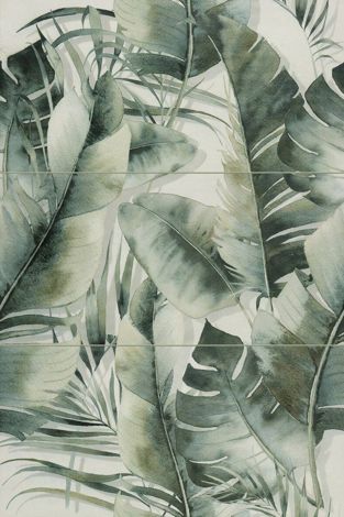 Панно Bloom Jungle Inserto Mix 3 (из 3-х плиток) 160x240