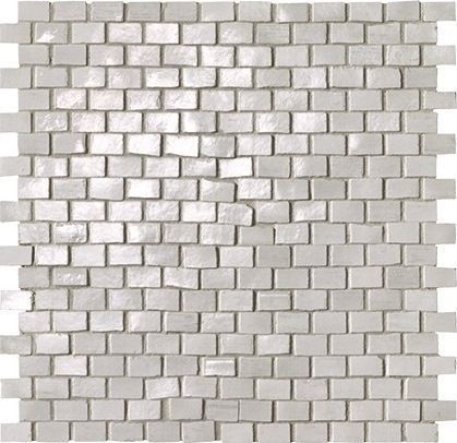 Мозаика Brickell White Brick Mosaico gloss 1,3х2,3