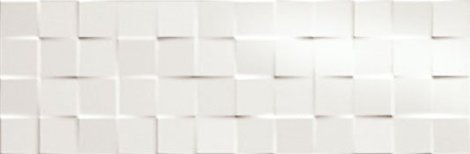 Плитка Lumina Square White Gloss 25x75