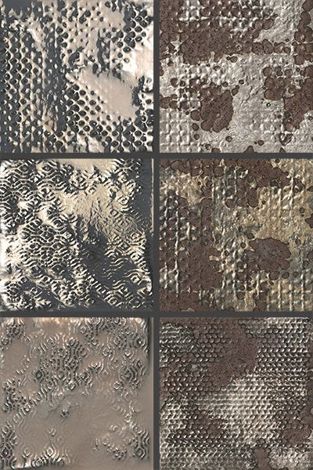 Декор Maku 20 Grid Metal Inserto Mix 6 40x60