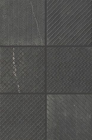 Декор Maku 20 Trace Dark Inserto Mix 6 40x60