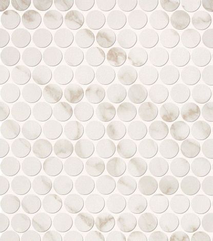 Мозаика Roma Diamond Calacatta Round Mosaico 2,2х2,2