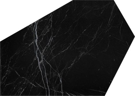 Декор Roma Diamond Nero Reale Caleido 37x52