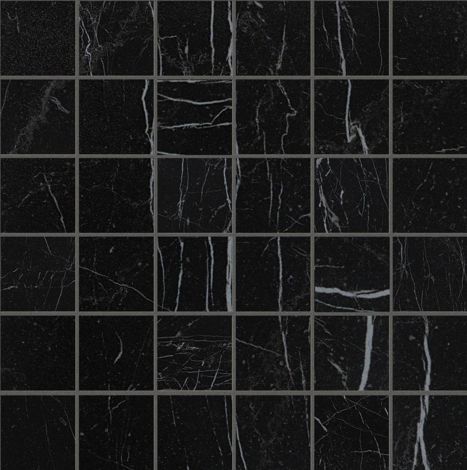 Мозаика Roma Diamond Nero Reale Macromosaico 5х5