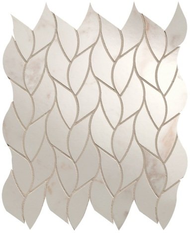 Мозаика Roma Gold Calacatta Delicato Leaves Mosaico Brillante