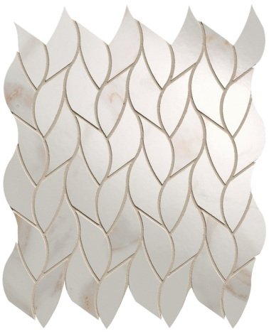 Мозаика Roma Gold Calacatta Oro Leaves Mosaico Brillante