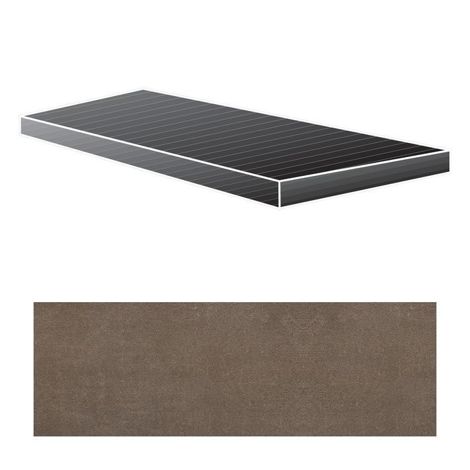 Ступень Industrial Moka Angolo Gradino Soft Dx 33x120