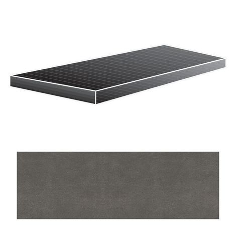 Ступень Industrial Plomb Angolo Gradino Soft Sx 33x120