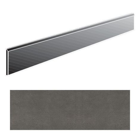 Плинтус Industrial Plomb Battiscopa Naturale 7x60
