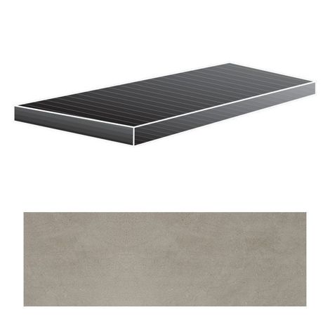 Ступень Industrial Steel Angolo Gradino Soft Sx 33x120