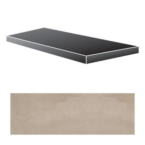 Ступень Industrial Taupe Angolo Gradino Soft Dx 33x120