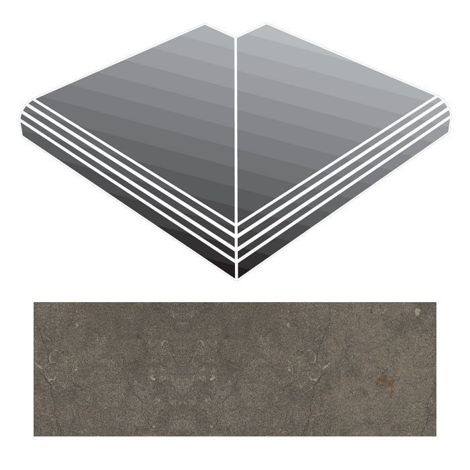 Ступень Stongrey 6.0 Angolo Esterno Gradino 33x40