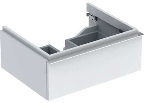 Geberit Icon 74х47,7 Тумба под раковину 75 см с одним выдвижным ящиком, белый фото 1