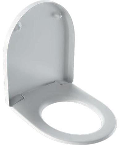Geberit ICon Крышка-сиденье дюропласт плавное опускание фото 1
