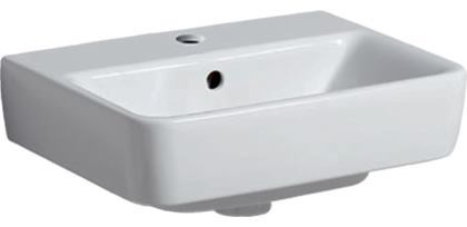 Geberit Renova Compact 45х34 Раковина подвесная/встраиваемая с отверстием под смеситель фото 1