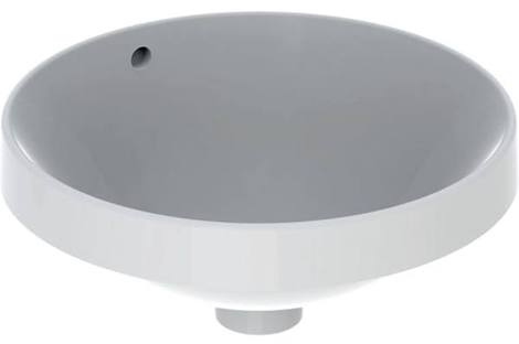 Geberit VariForm 40 Раковина встраиваемая без отверстия под смеситель, с переливом фото 1