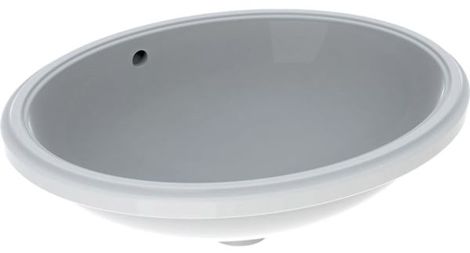 Geberit VariForm 56х46 Раковина встраиваемая под столешницу, с переливом фото 1