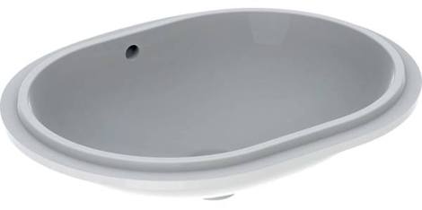 Geberit VariForm 61х46 Раковина встраиваемая под столешницу, с переливом фото 1